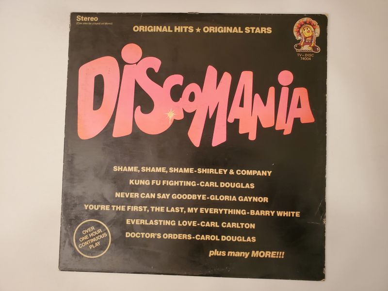 Various Artists Discomania vinyl record